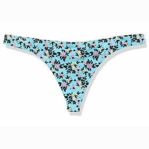 Maidenform NWT Cluster Floral Comfort Devotion Thong Panty 40149 S/5 M/6